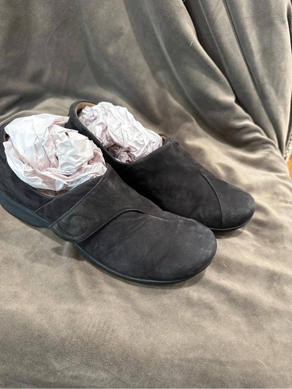 Clark’s Women’s Black Slip-On Comfort Shoe